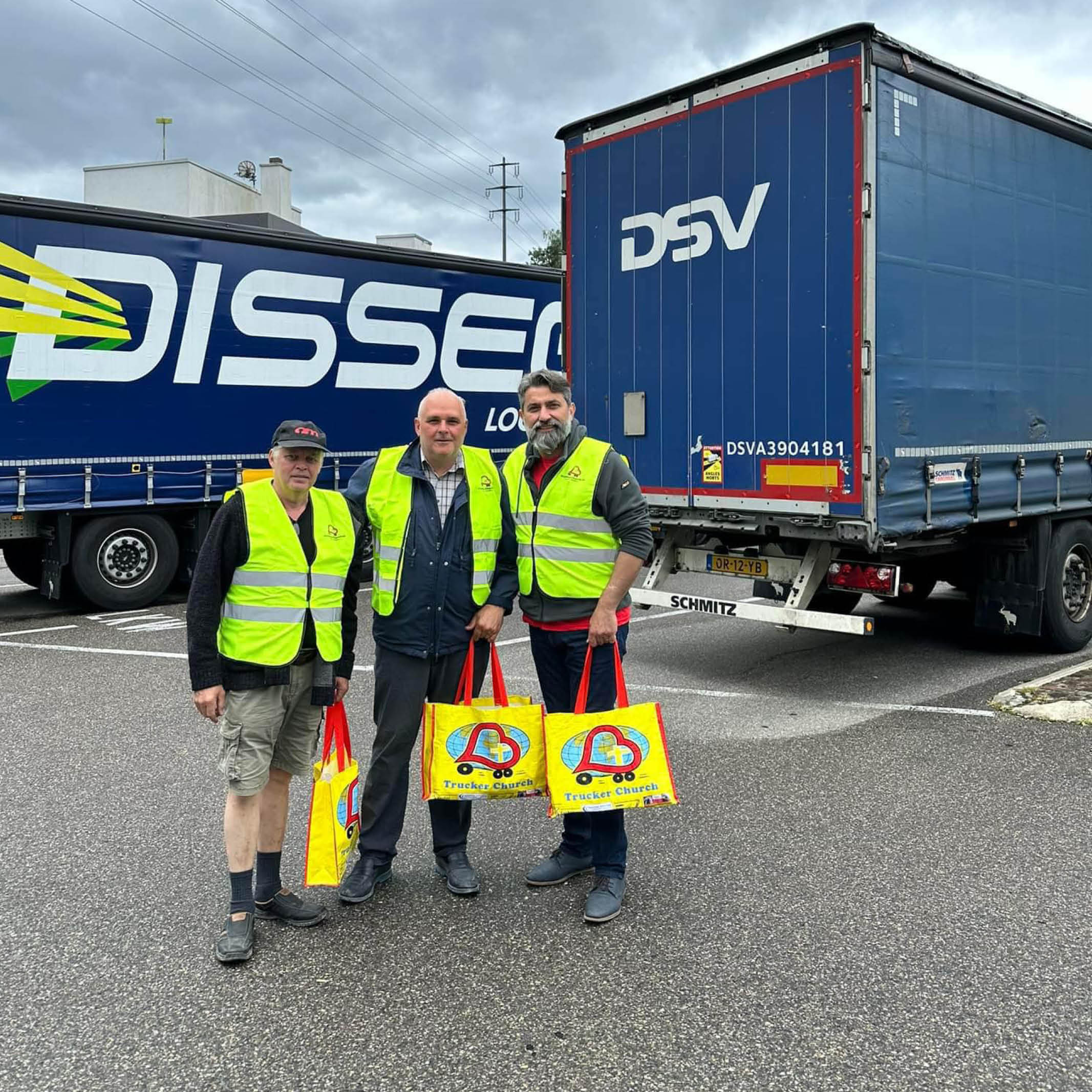 Einsatz mit der Trucker Church Schweiz